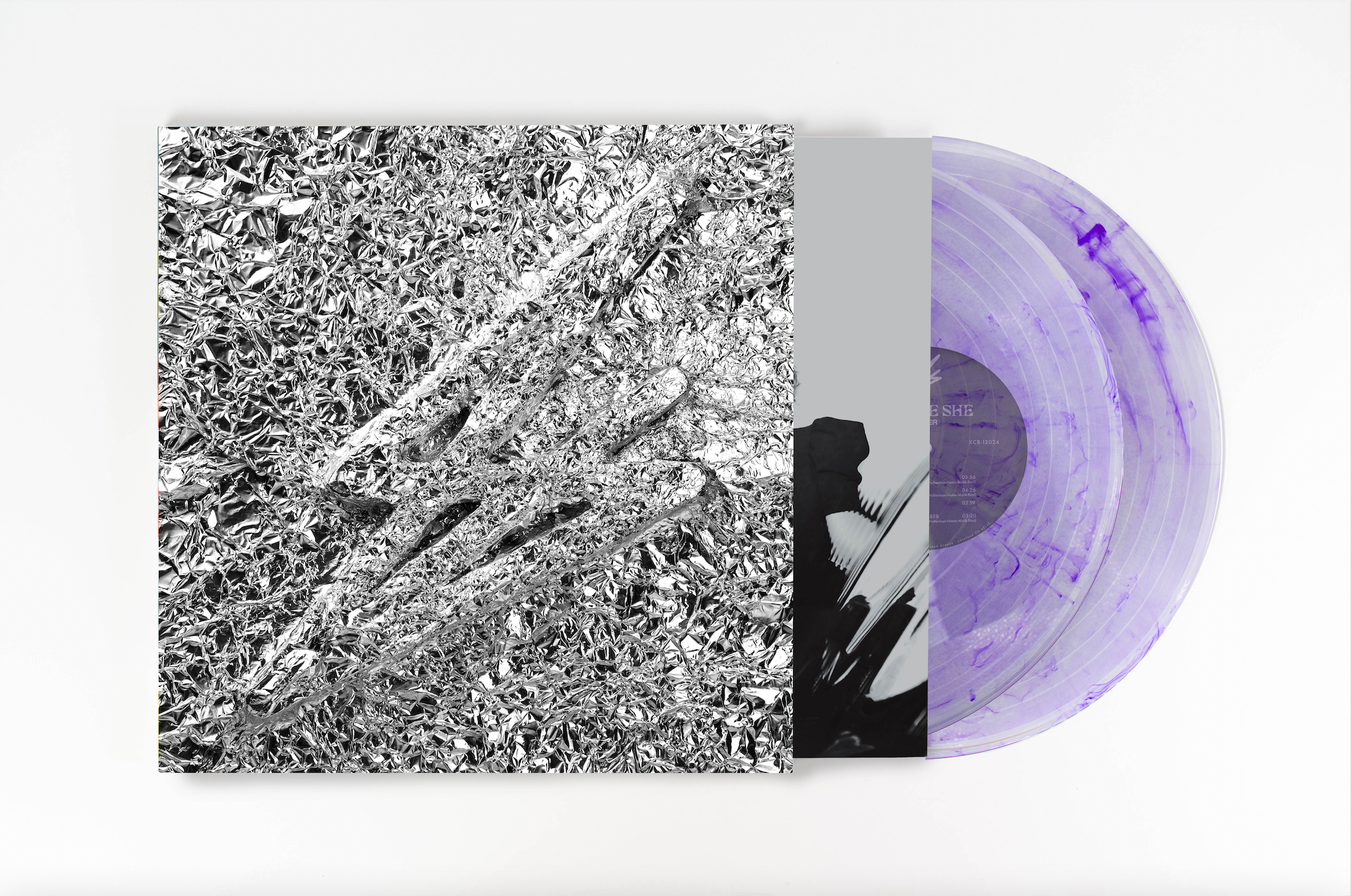 Say She She Silver vinyle violet clear purple swirl LP