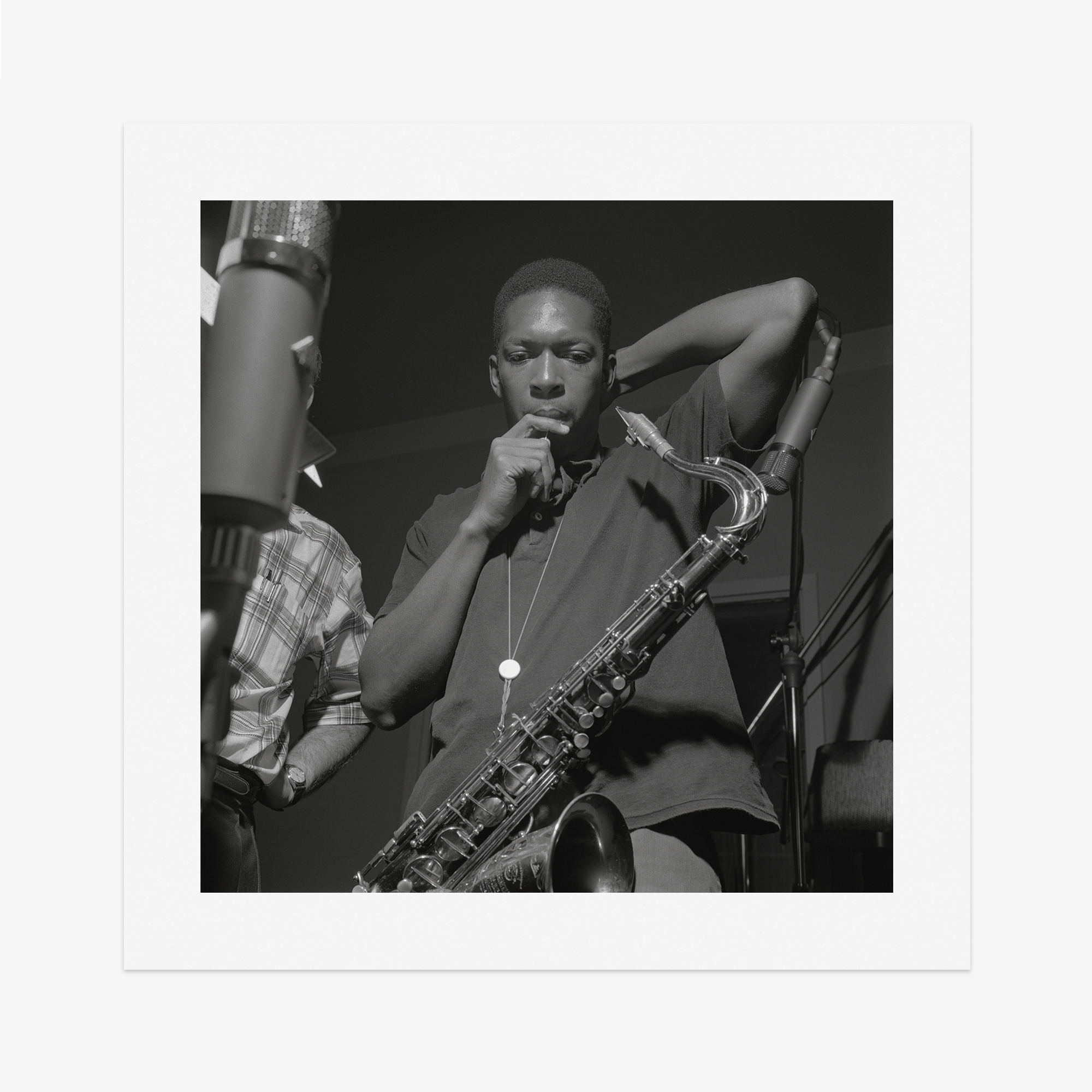 John Coltrane Blue Train Print Art 18x18 Non Encadré
