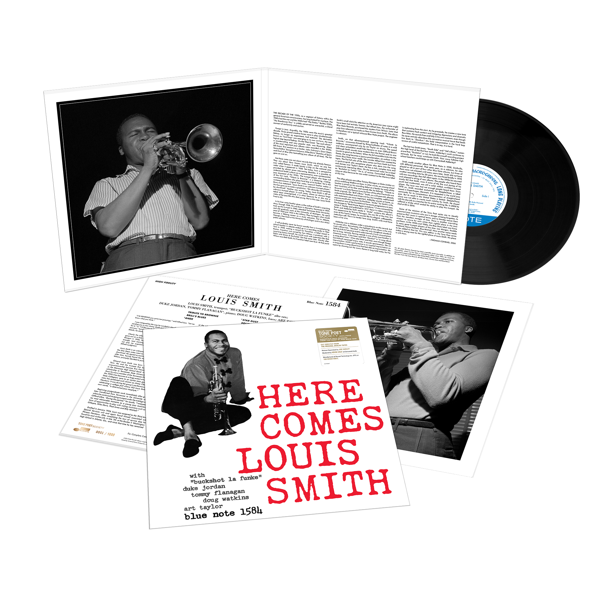 Blue Note Louis Smith Here Comes Louis Smith LP Tone Poet vinyle