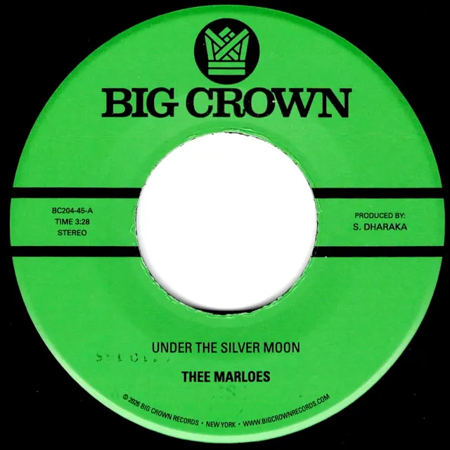 Big Crown Thee Marloes Silver Moon single vinyle 45 tours soul