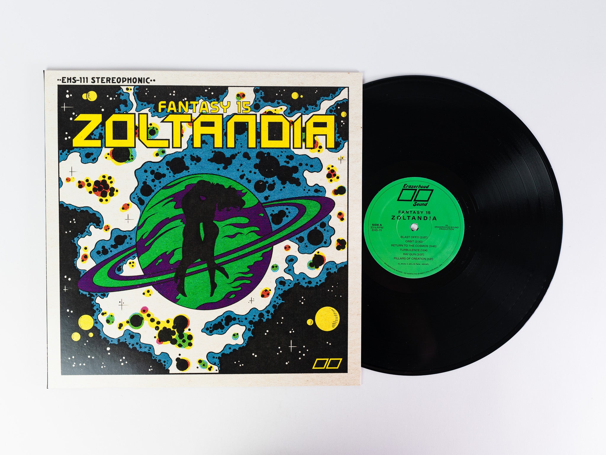 Fantasy 15 Zoltandia vinyle LP violet marbré synth-funk