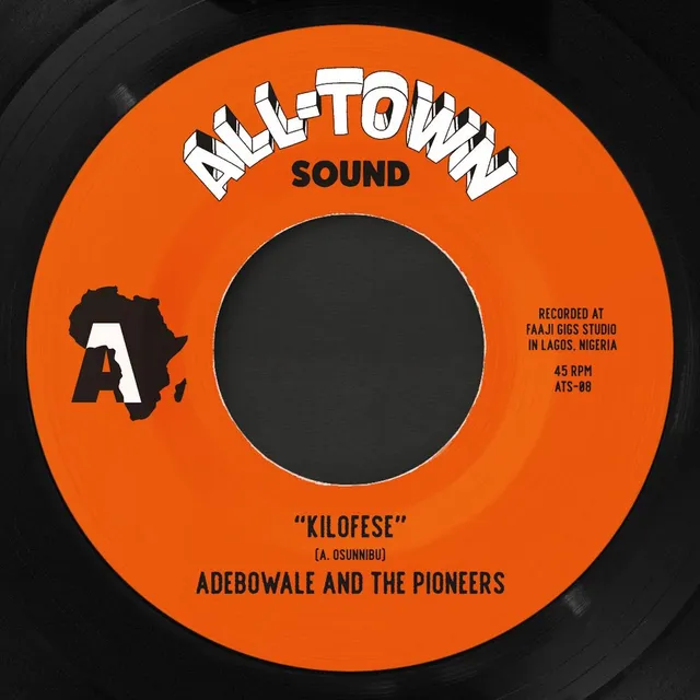 Adebowale Kilofese 45 tours vinyle afrobeat funk ATS-08