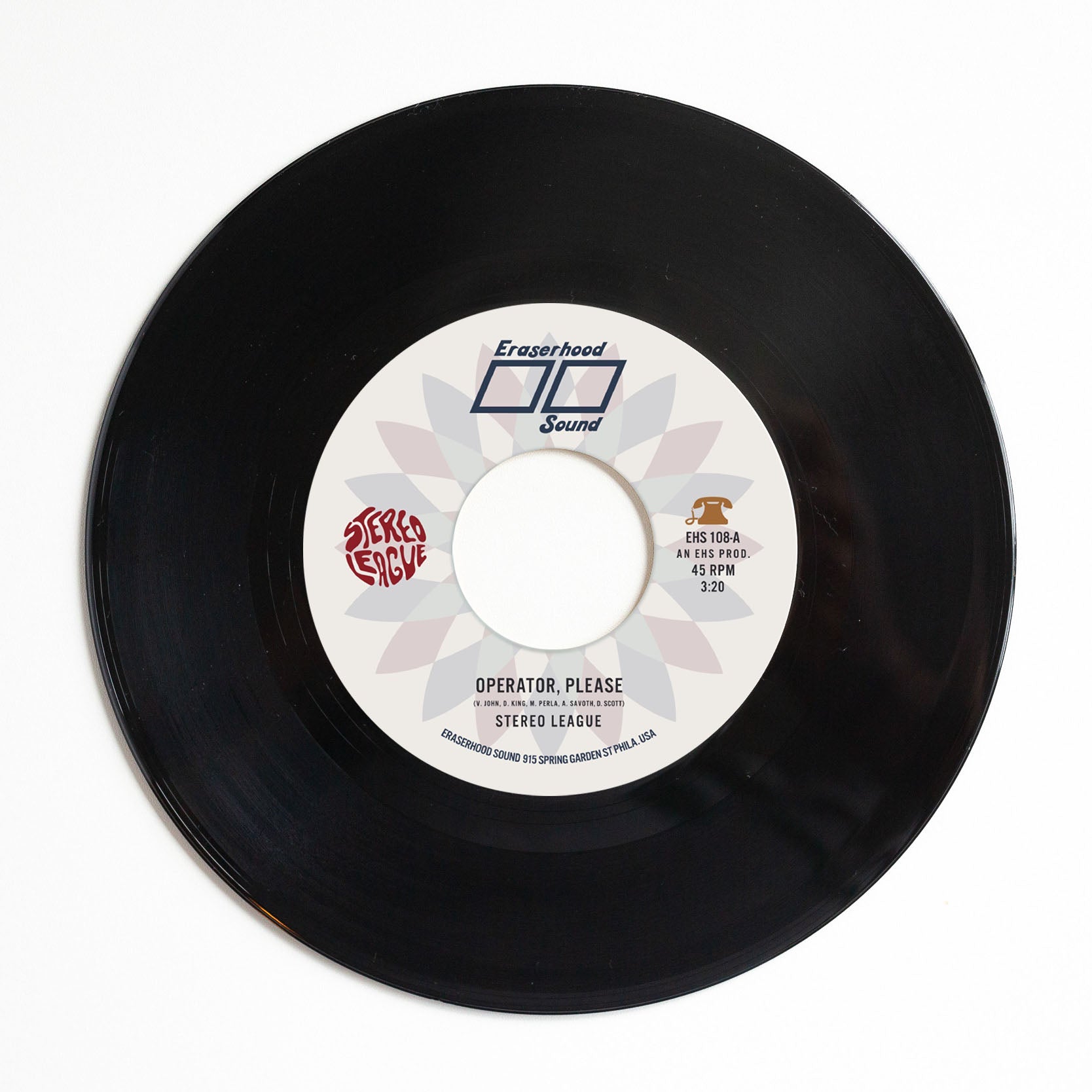 Stereo League Operator Please 45 tours vinyle 7 pouces gold