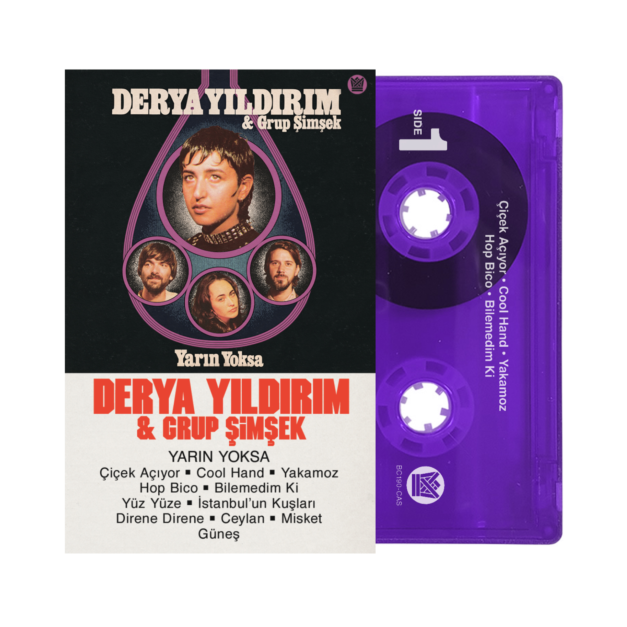 Derya Yıldırım Yarın Yoksa vinyle blanc lavande smoke