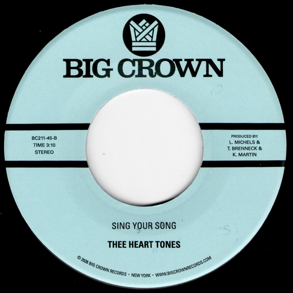 Thee Heart Tones Don't Forget Me Love 45 tours