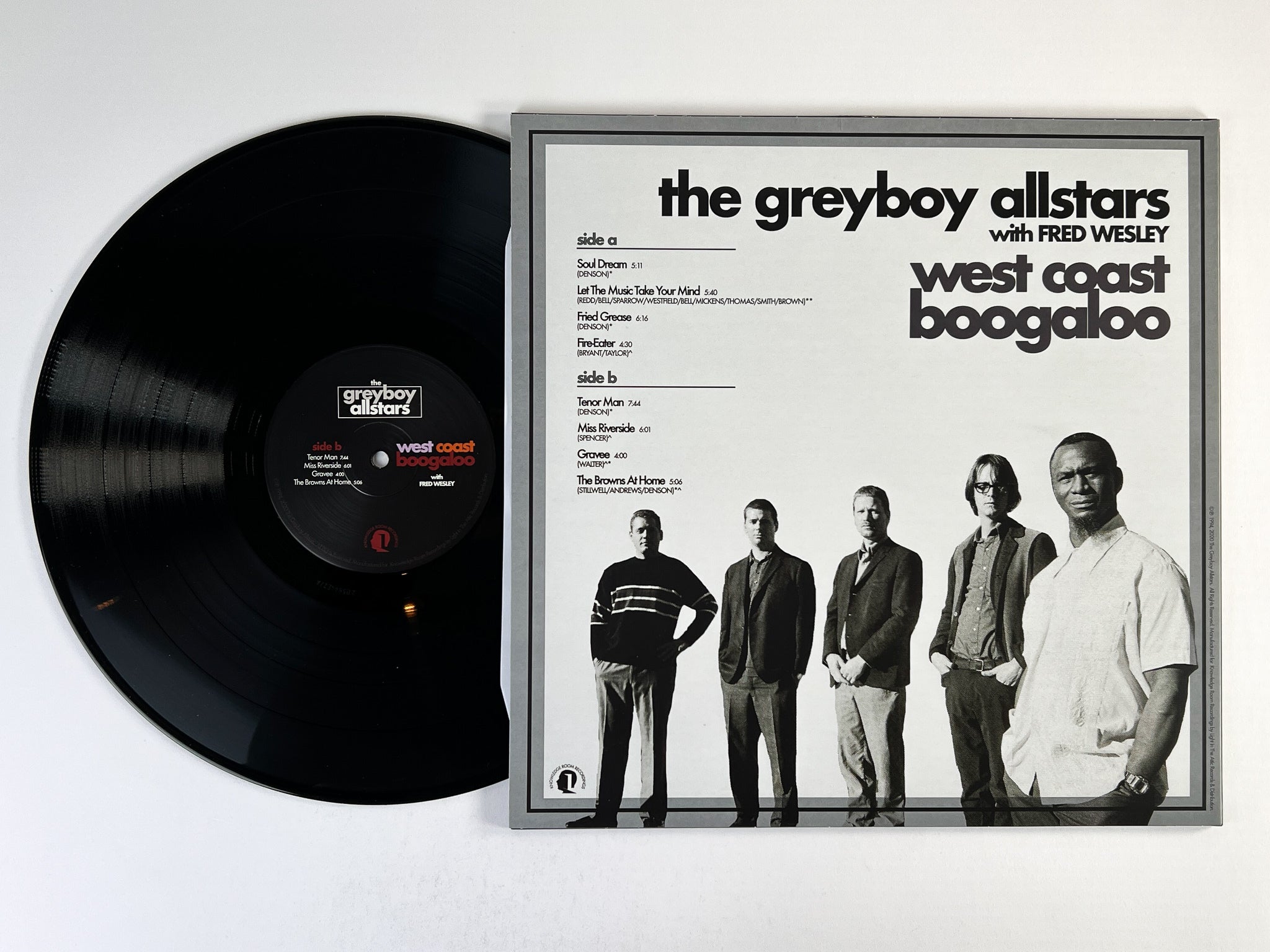 Greyboy Allstars West Coast Boogaloo vinyle LP noir jazz