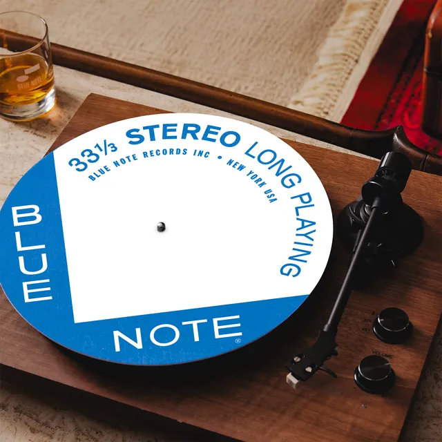 Blue Note Stereo Slipmat feutrine 12 pouces platine