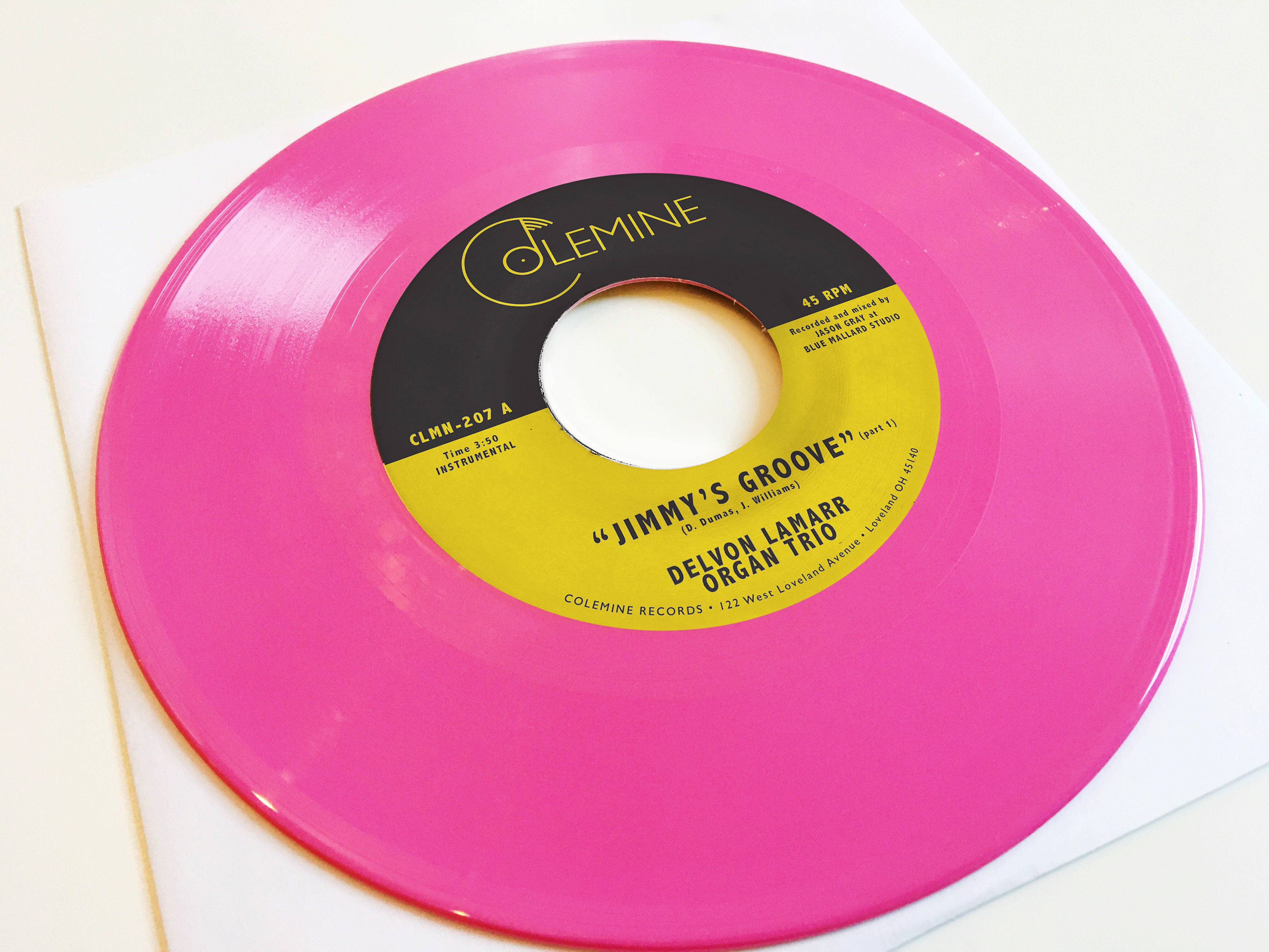 Delvon Lamarr Jimmy's Groove 45 tours 7 pouces funk