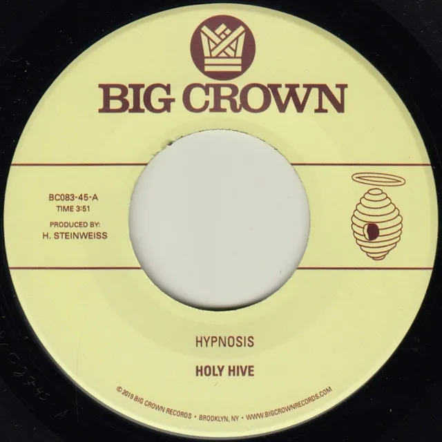 Big Crown Holy Hive Hypnosis 45T vinyle 7" soul folk