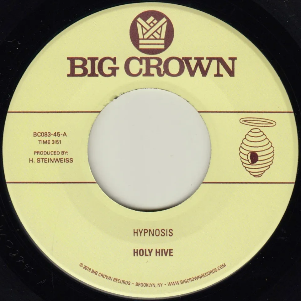 Big Crown Holy Hive Hypnosis 45T vinyle 7" soul folk