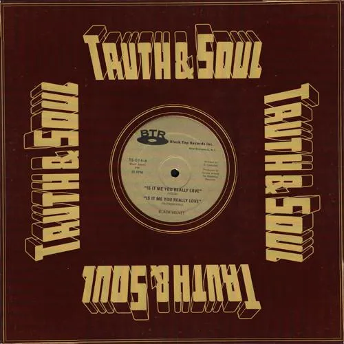 Black Velvet Is It Me You Really Love vinyle LP soul