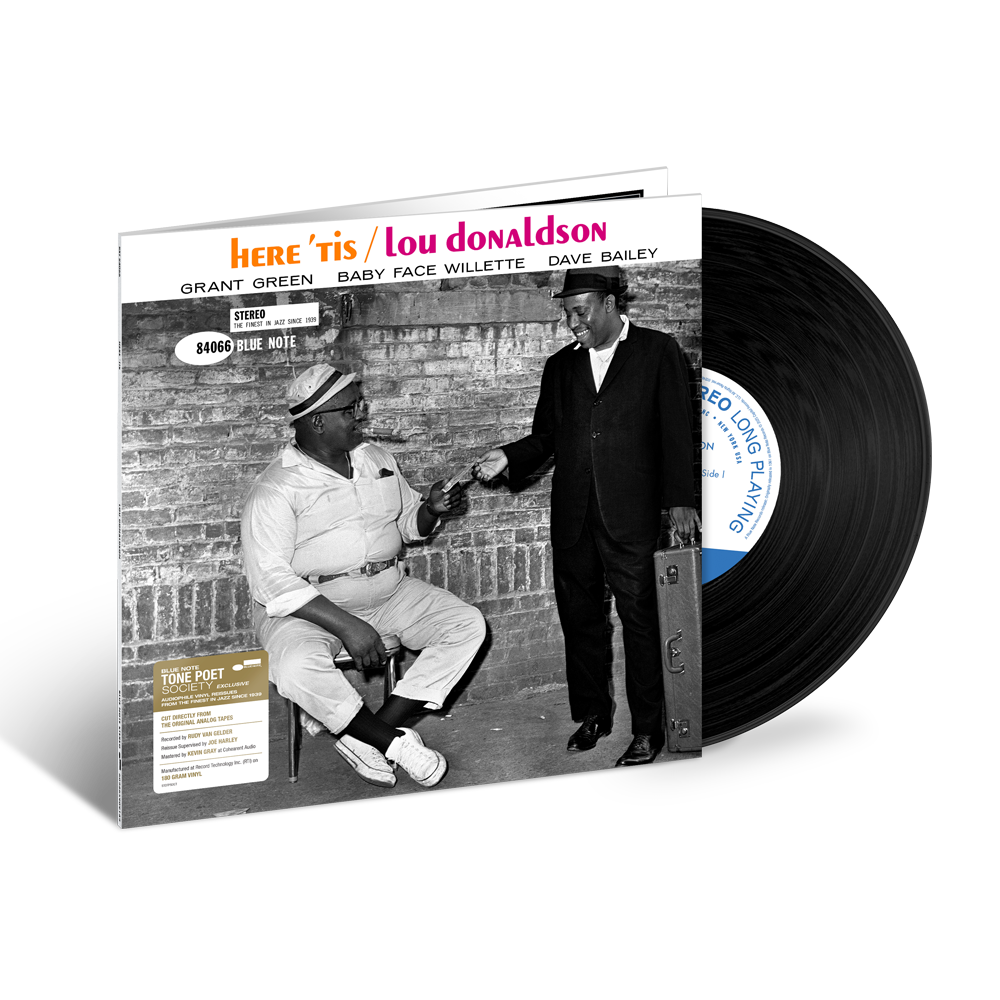 Blue Note Lou Donaldson Here 'Tis LP vinyle exclusif