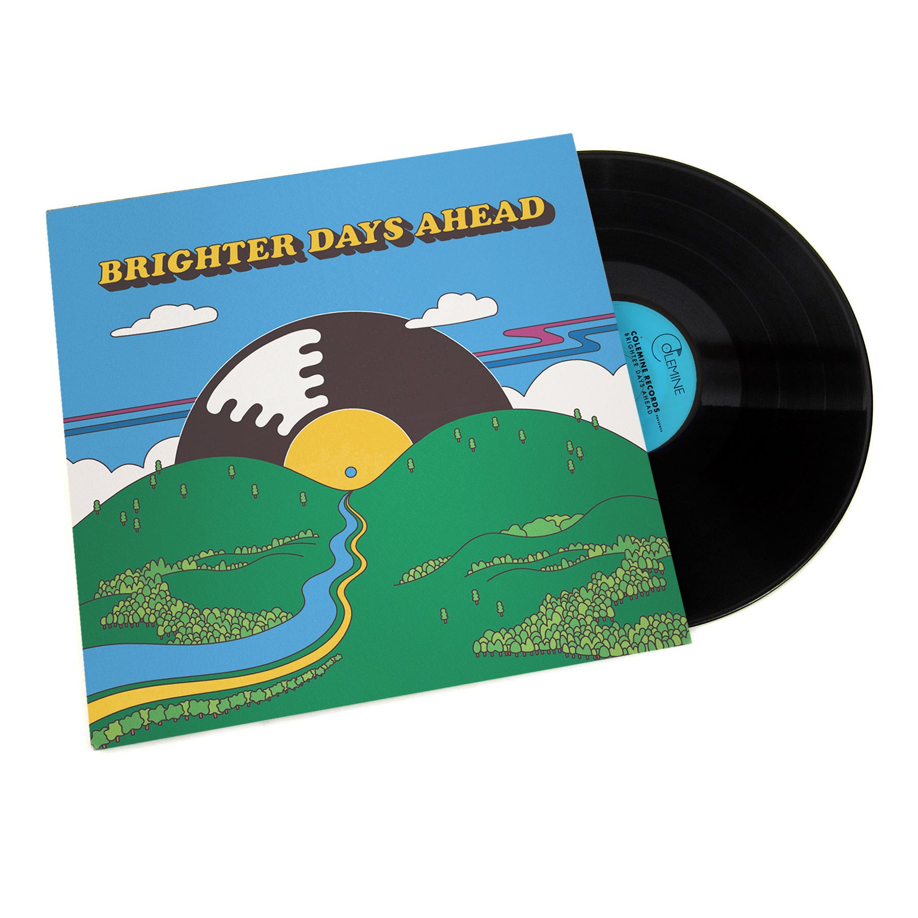 Brighter Days Ahead compilation double vinyle noir 2LP