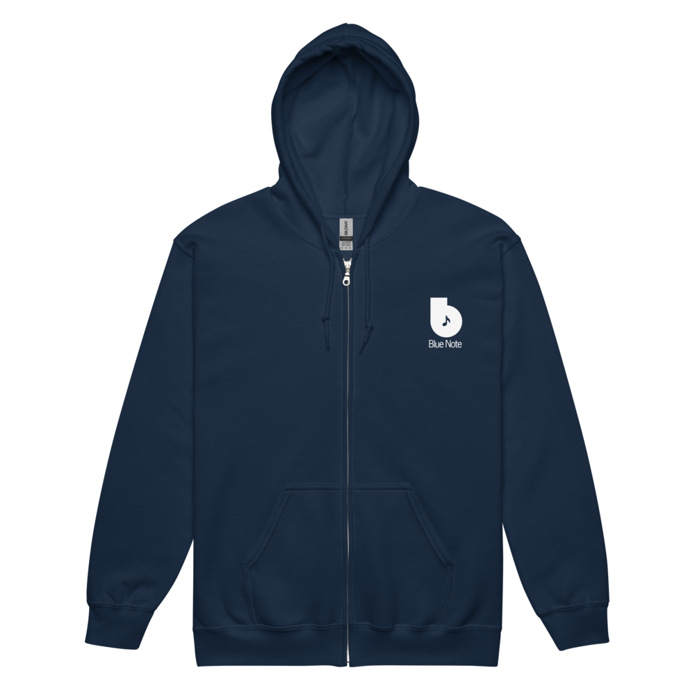 Blue Note B Logo sweat zip hoodie noir coton