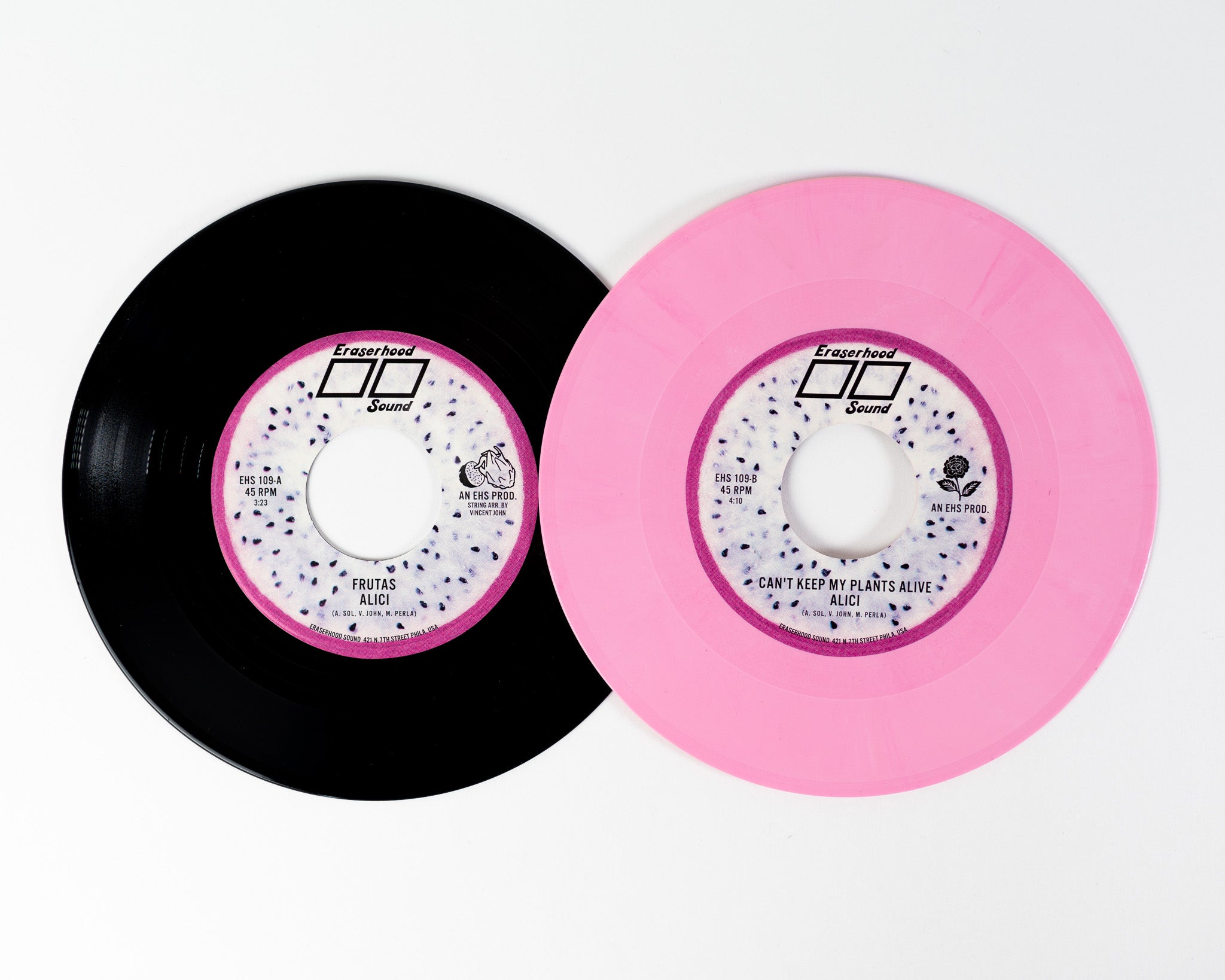 Alici Frutas 45 tours vinyle rose 7 pouces