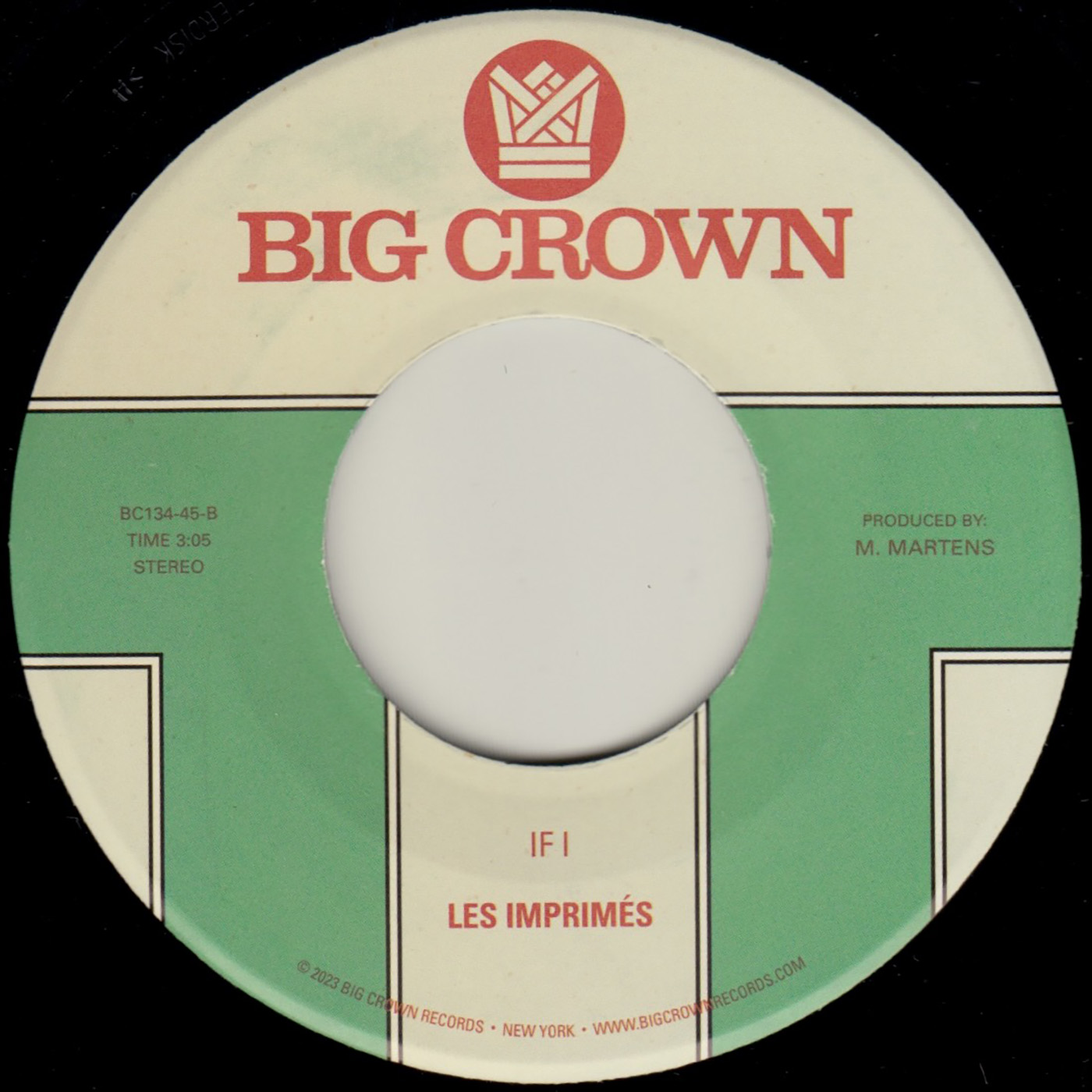 Les Imprimés I'll Never Leave 45t vinyle single soul