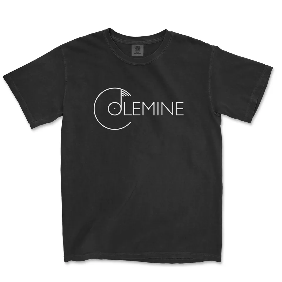 Colemine Logo T-shirt noir 100% coton