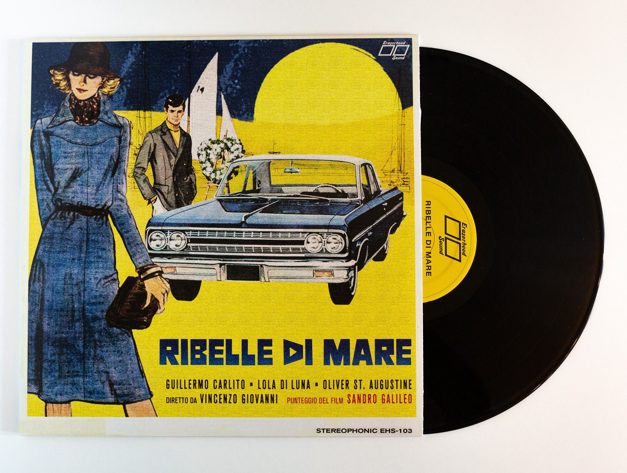 Eraserhood Sound Ribelle Di Mare vinyle LP rose bubblegum