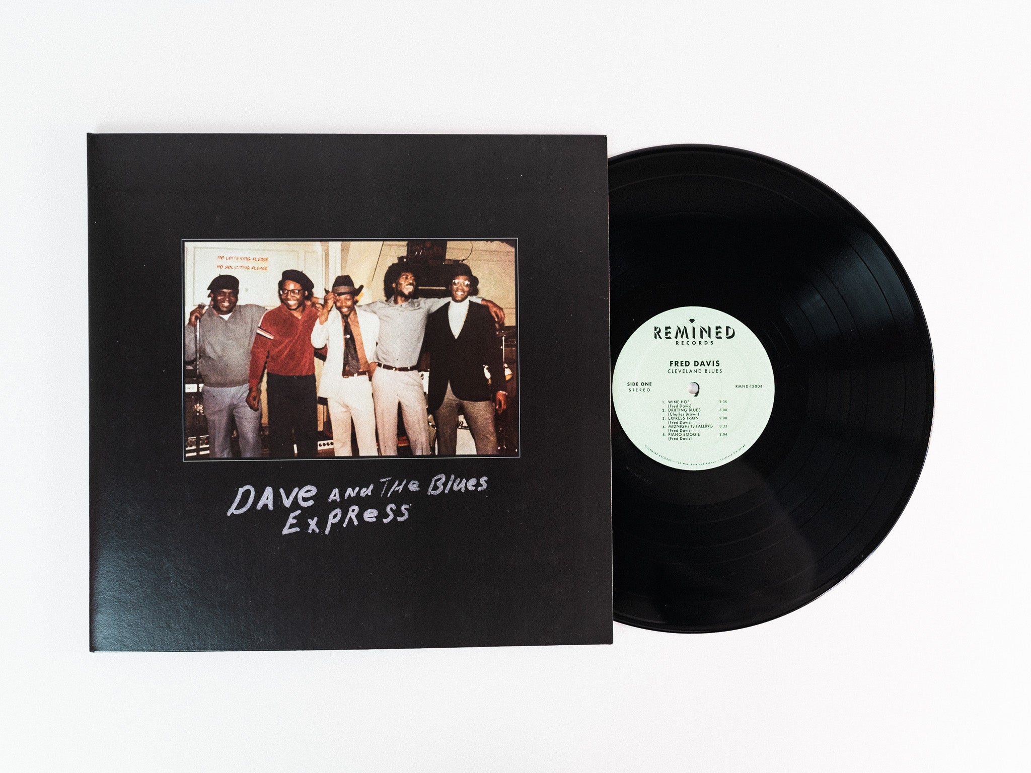 Fred Davis Cleveland Blues LP vinyle blues guitare
