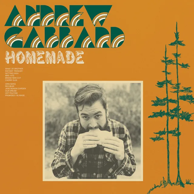 Andrew Gabbard Homemade vinyle orange transparent LP
