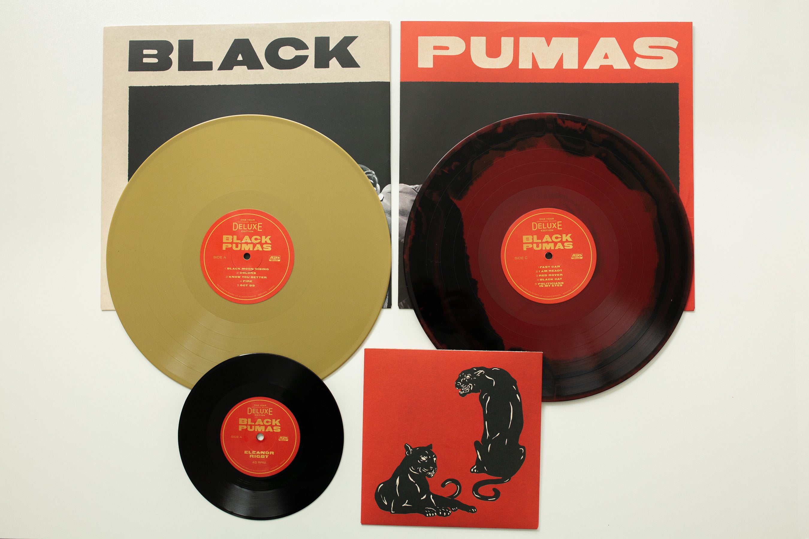 Black Pumas Deluxe double vinyle couleur + 7" soul
