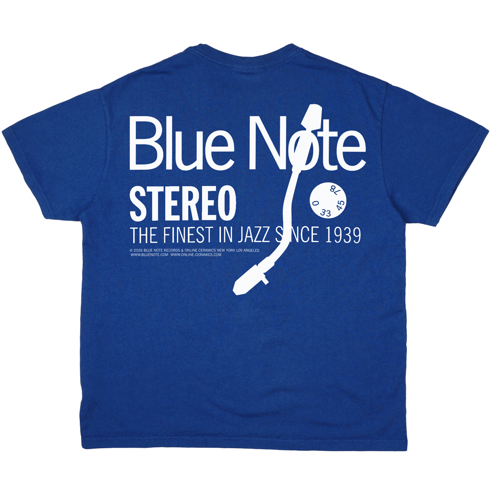 Blue Note x Online Ceramics T-shirt bleu coton taille S