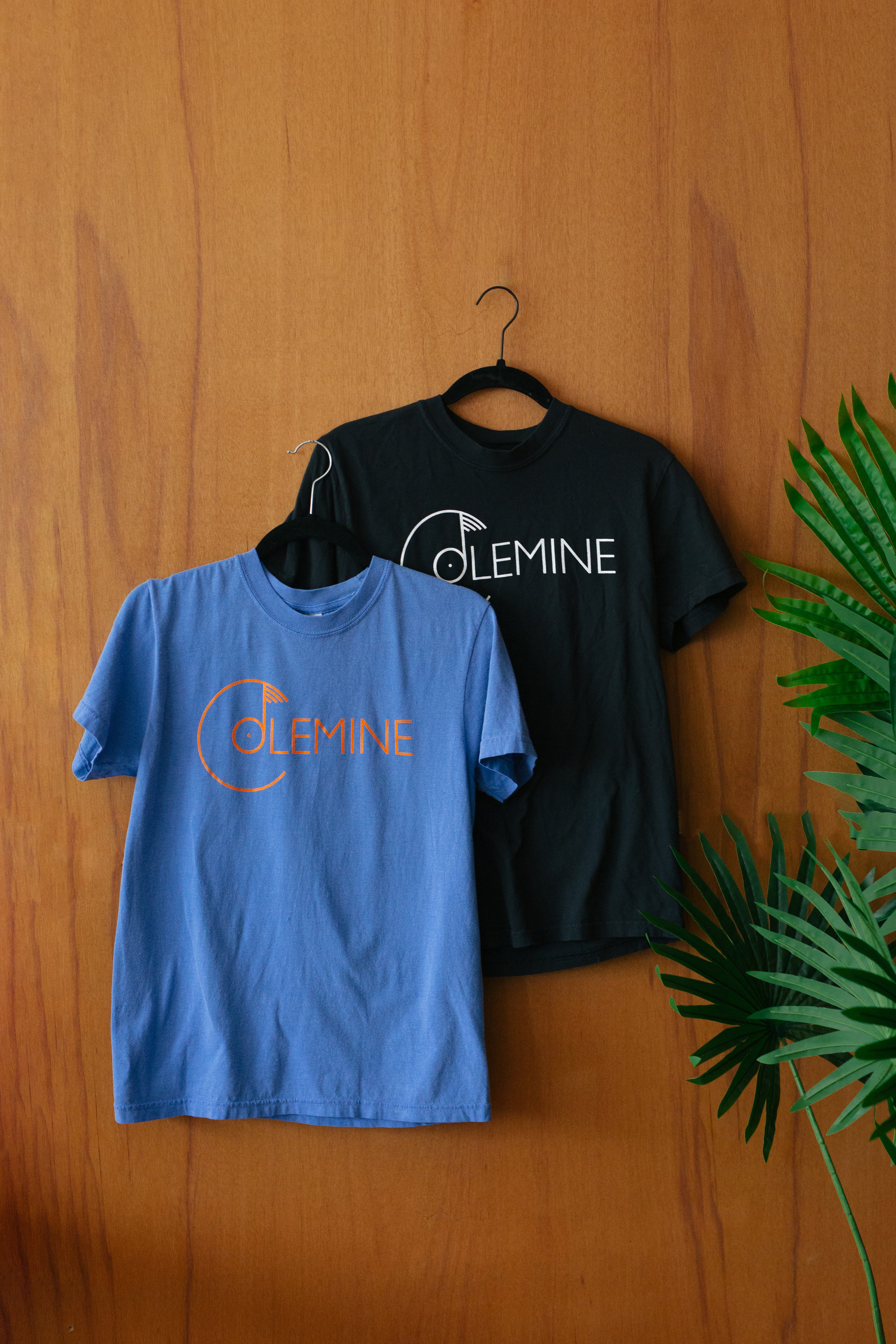 Colemine Logo T-shirt noir 100% coton