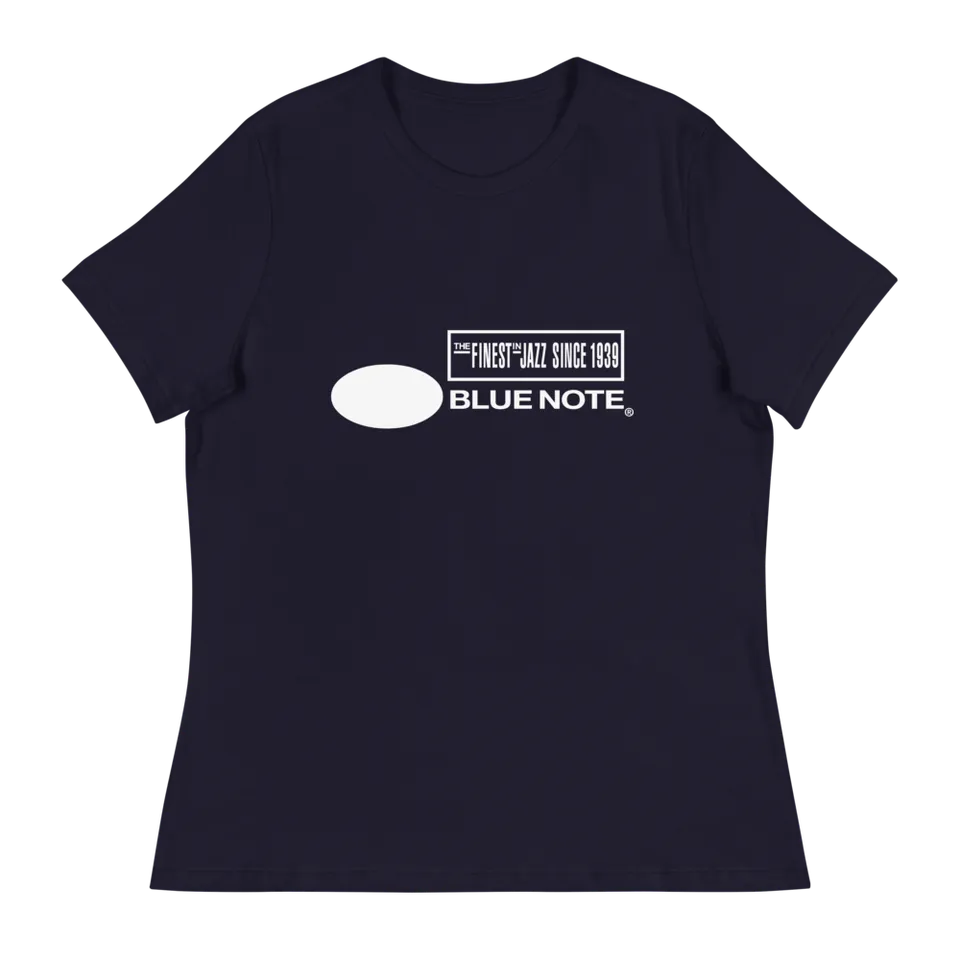 Blue Note Finest Logo T-shirt femme gris