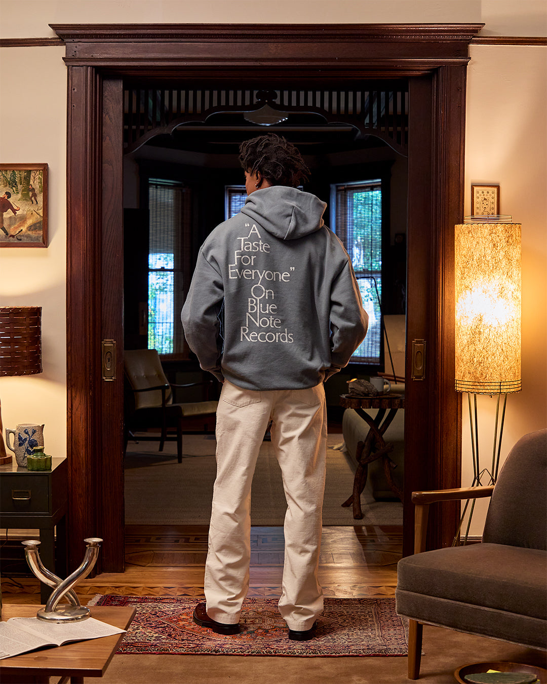 Blue Note A Taste For Everyone hoodie bleu heavyweight
