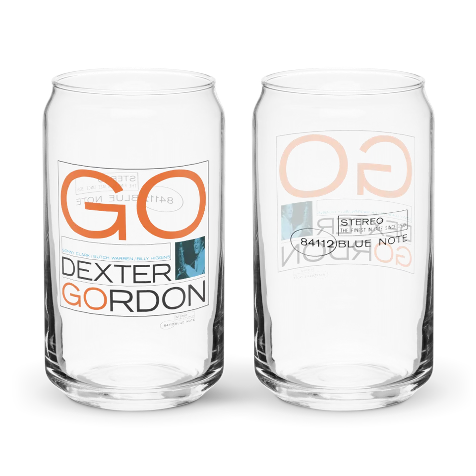 Blue Note Dexter Gordon GO 84112 verre canette 47cl