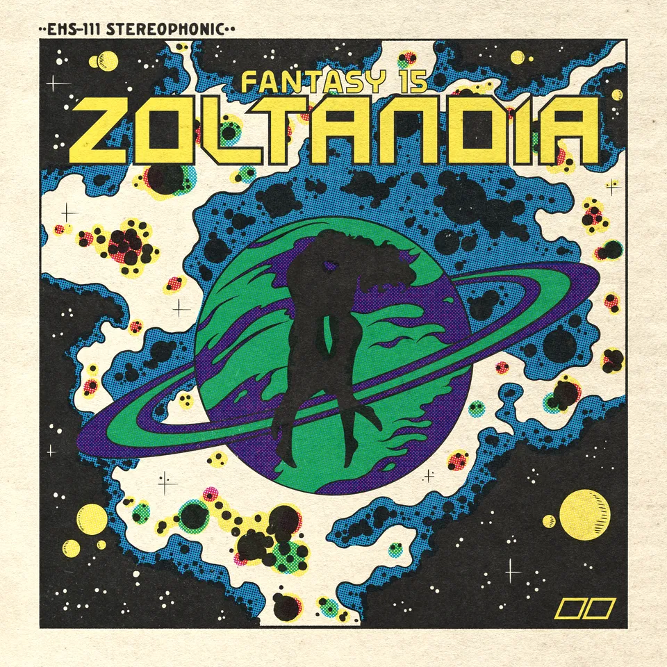 Fantasy 15 Zoltandia vinyle LP violet marbré synth-funk