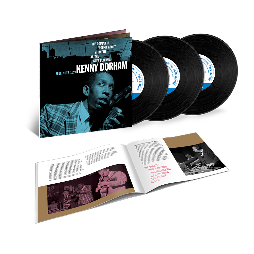 Kenny Dorham Round About Midnight vinyle 3LP live