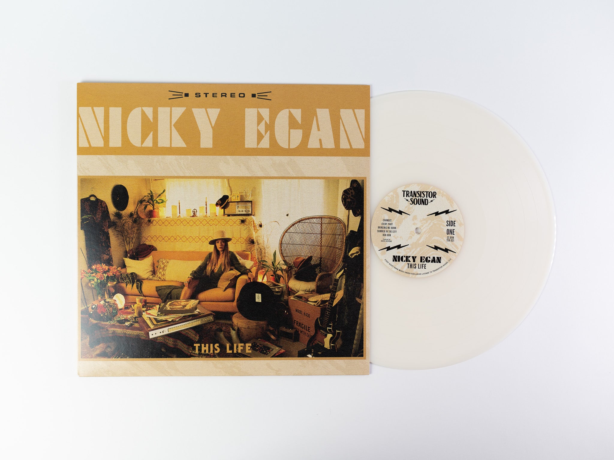 Nicky Egan This Life LP vinyle verre dépoli soul