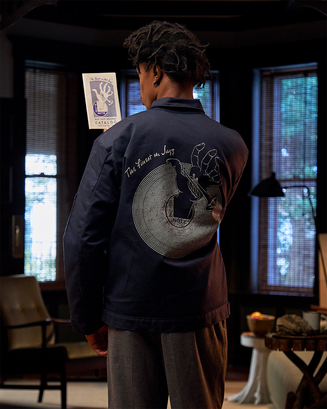 Blue Note Catalog Veste workwear marine taille L