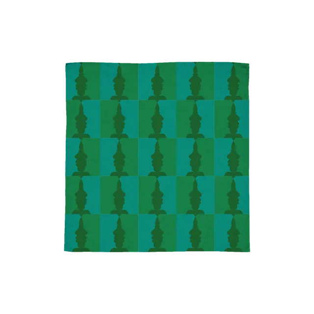 Blue Note Meshell Ndegeocello Album Art Grid bandana polyester
