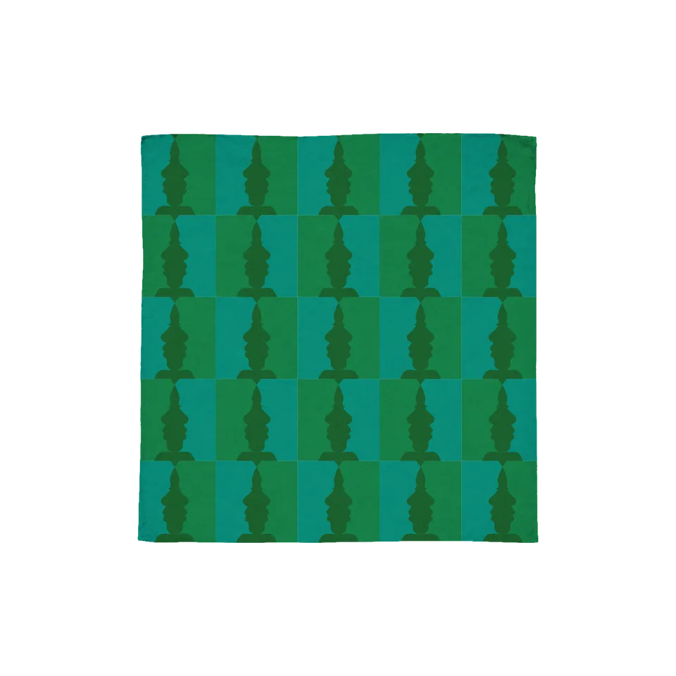 Blue Note Meshell Ndegeocello Album Art Grid bandana polyester