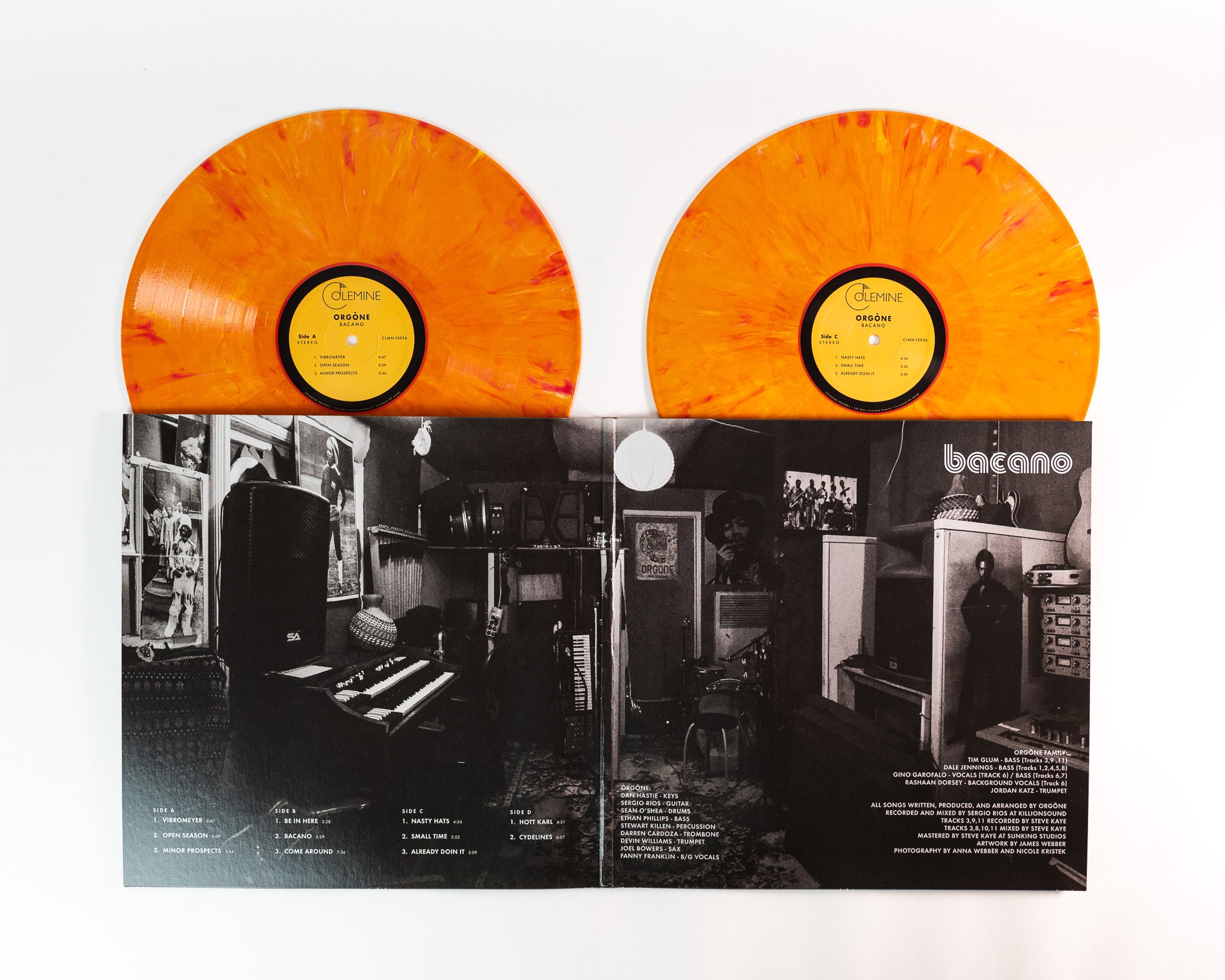 Orgone Bacano LP vinyle creamsicle funk soul