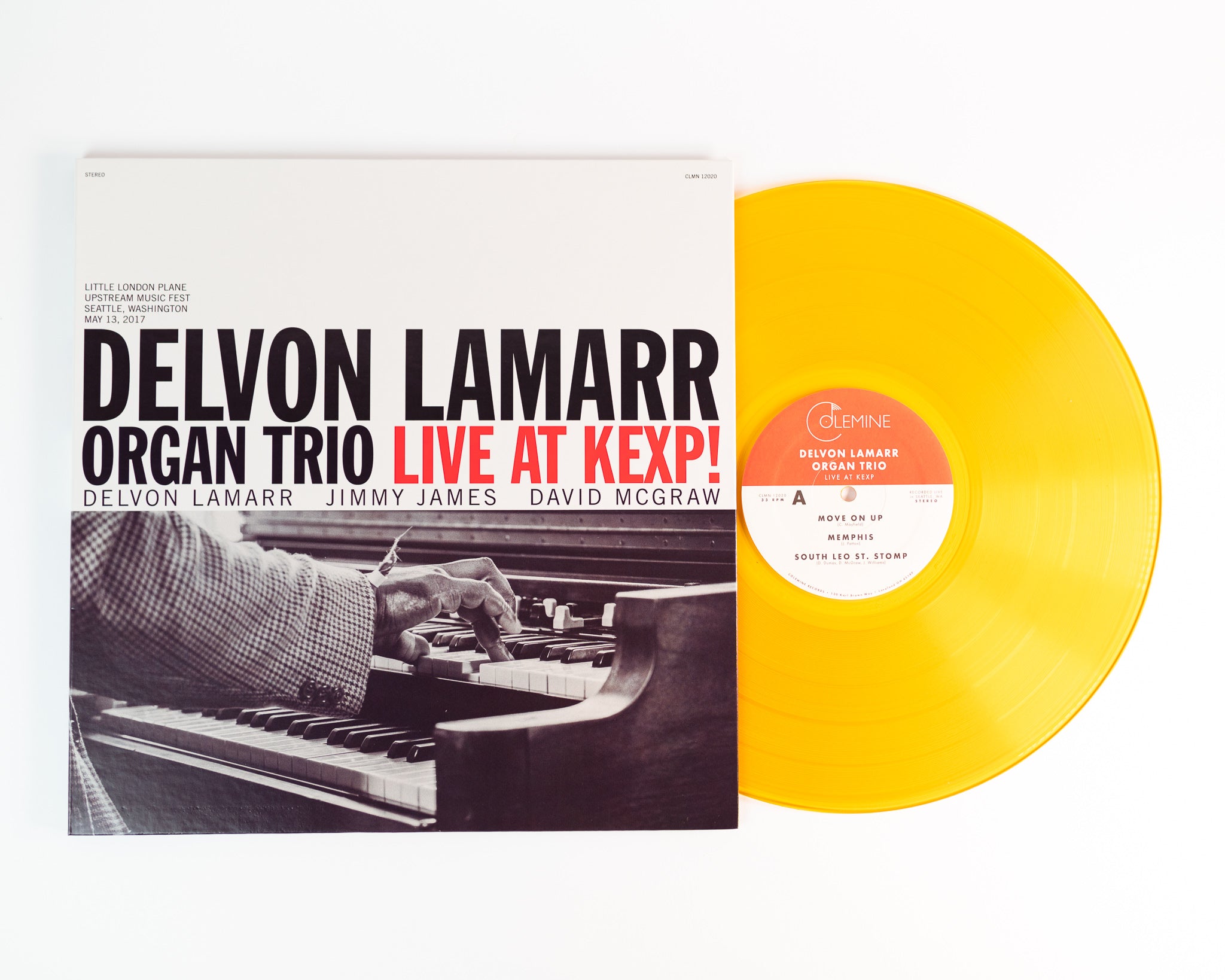 Colemine Delvon Lamarr Organ Trio Live At KEXP! vinyle orange