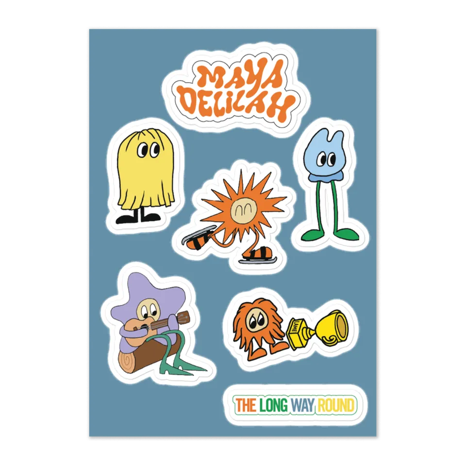 Blue Note Maya Delilah Spike planche stickers 7 pièces