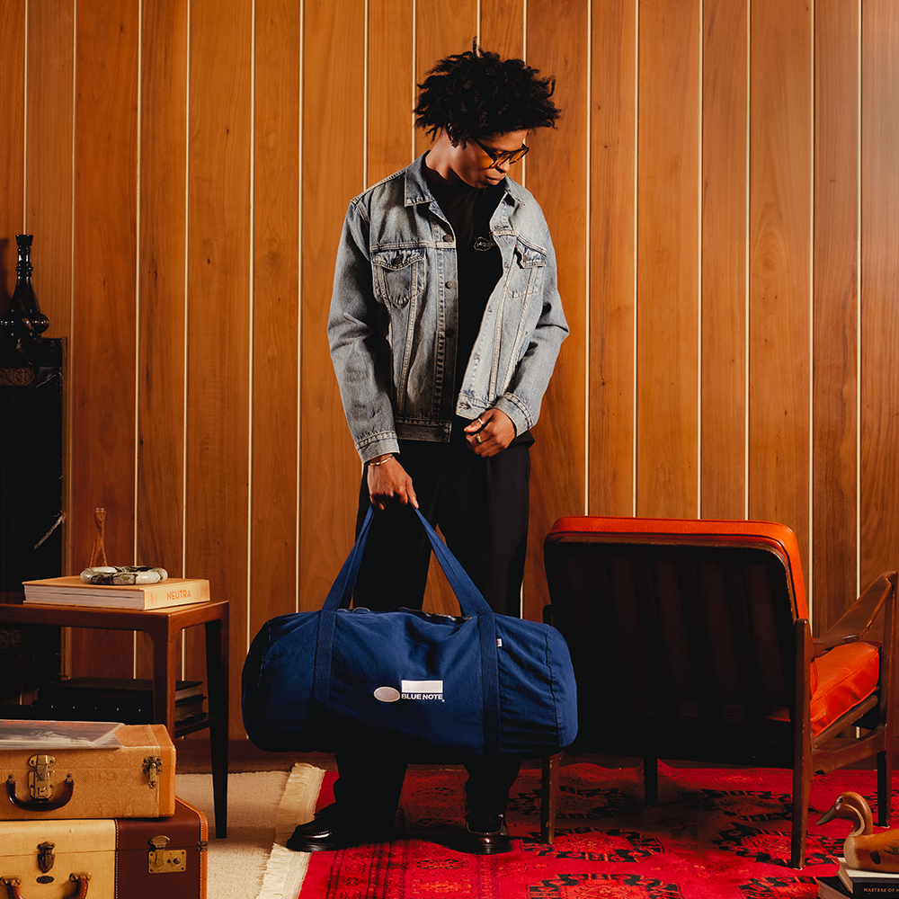 Blue Note Duffle Bag sac de voyage denim bleu marine