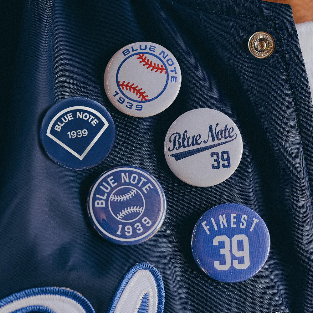 Blue Note Baseball pin's lot 5 rétro glossy