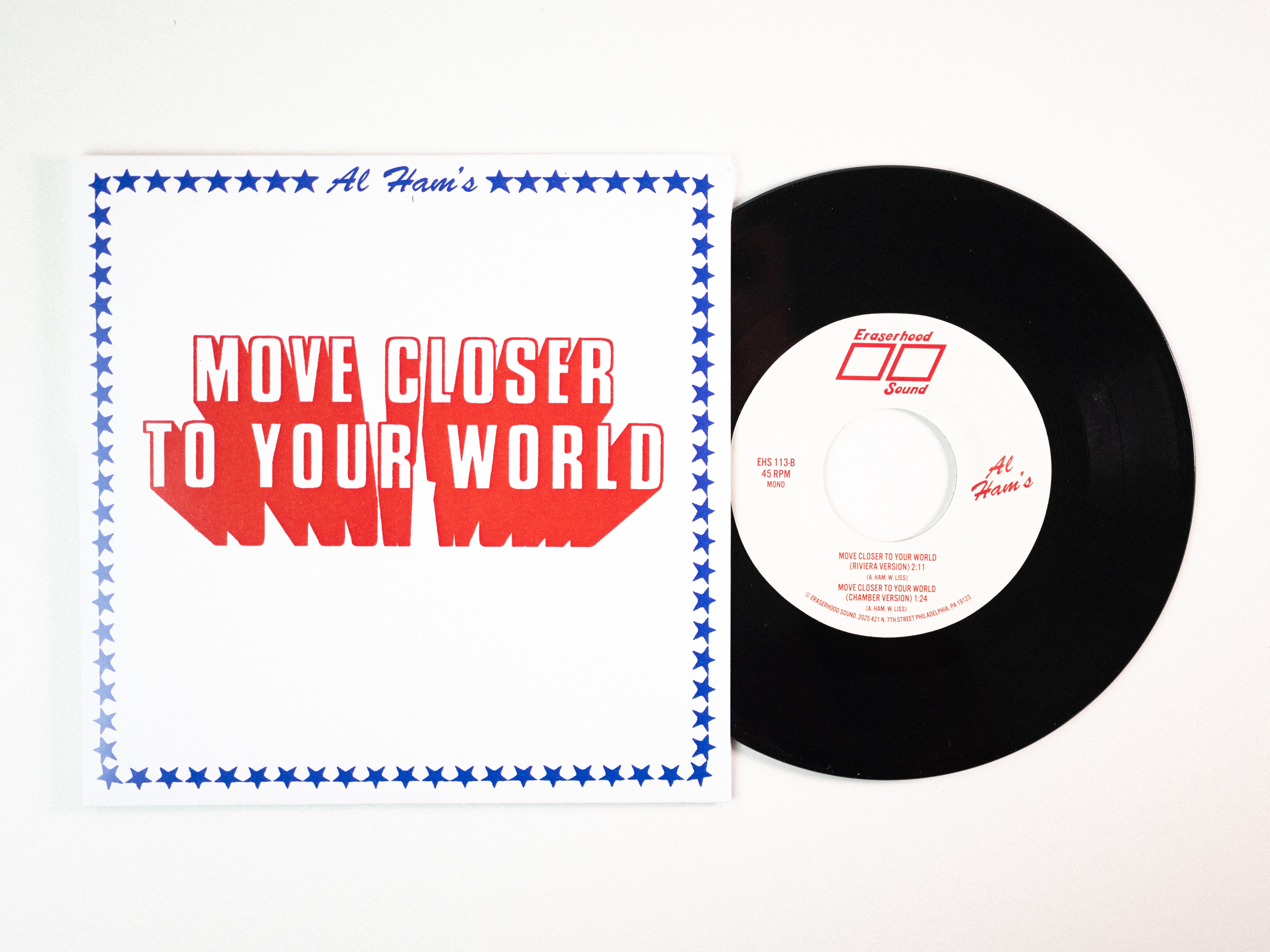 Al Ham Move Closer To Your World 45 tours vinyle