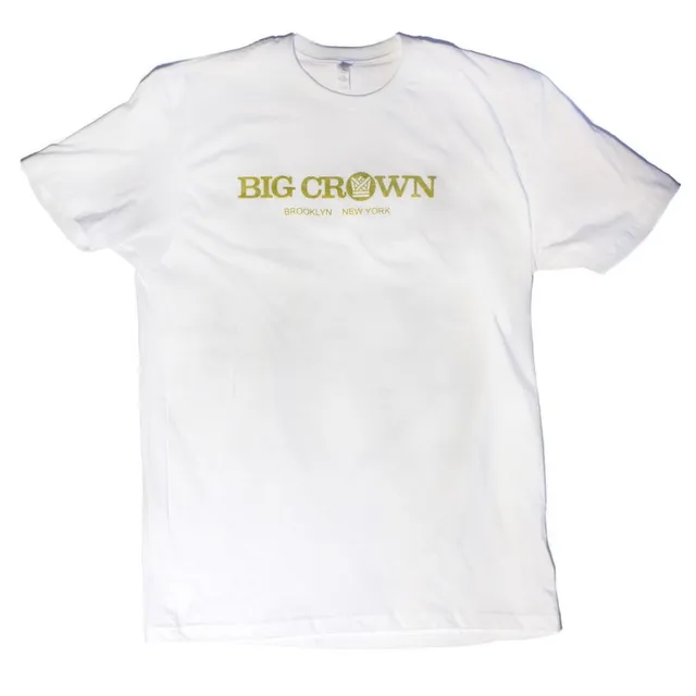 Big Crown Logo T-shirt blanc Next Level