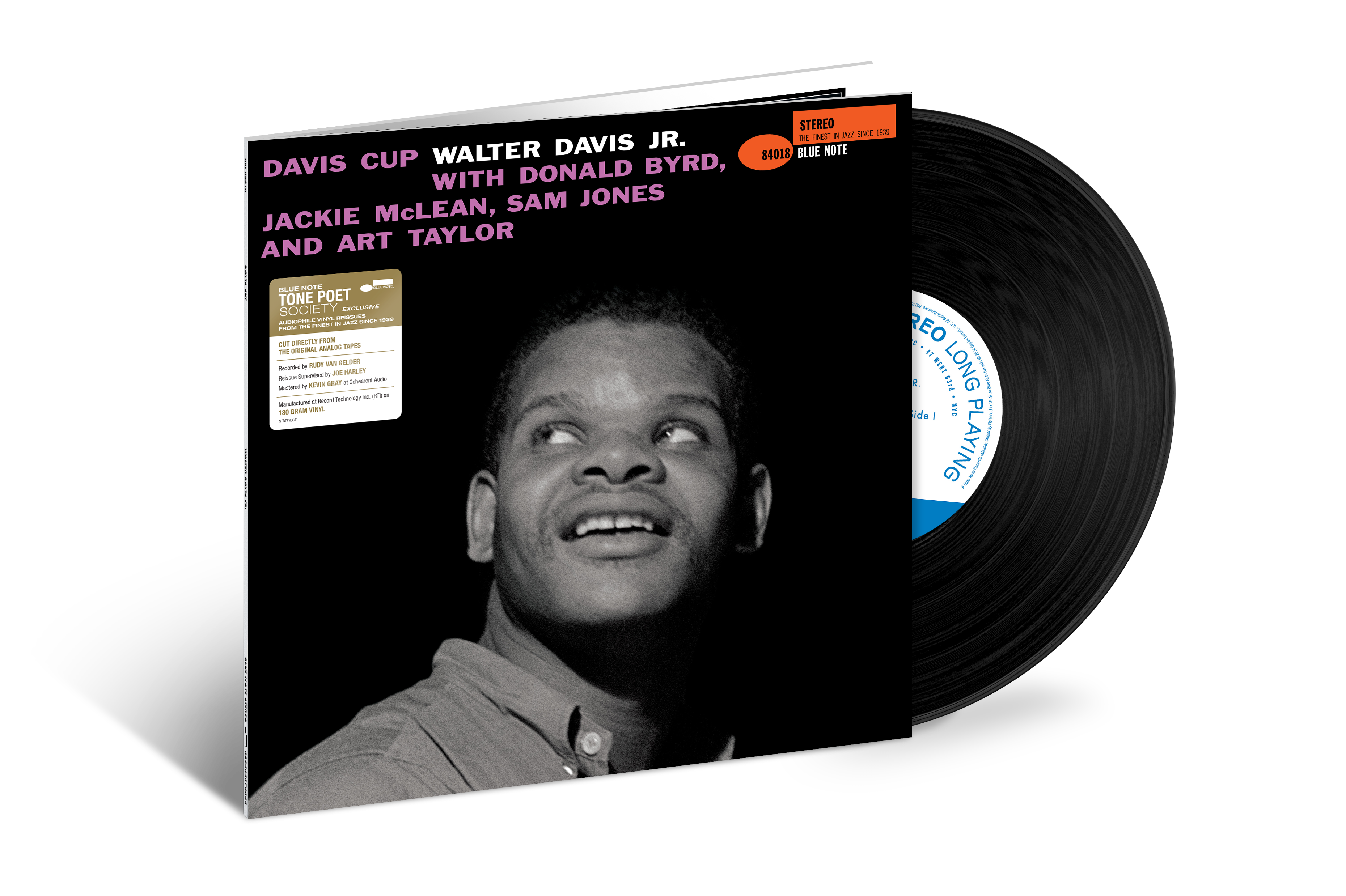 Blue Note Tone Poet Walter Davis Jr Davis Cup vinyle numéroté 1000