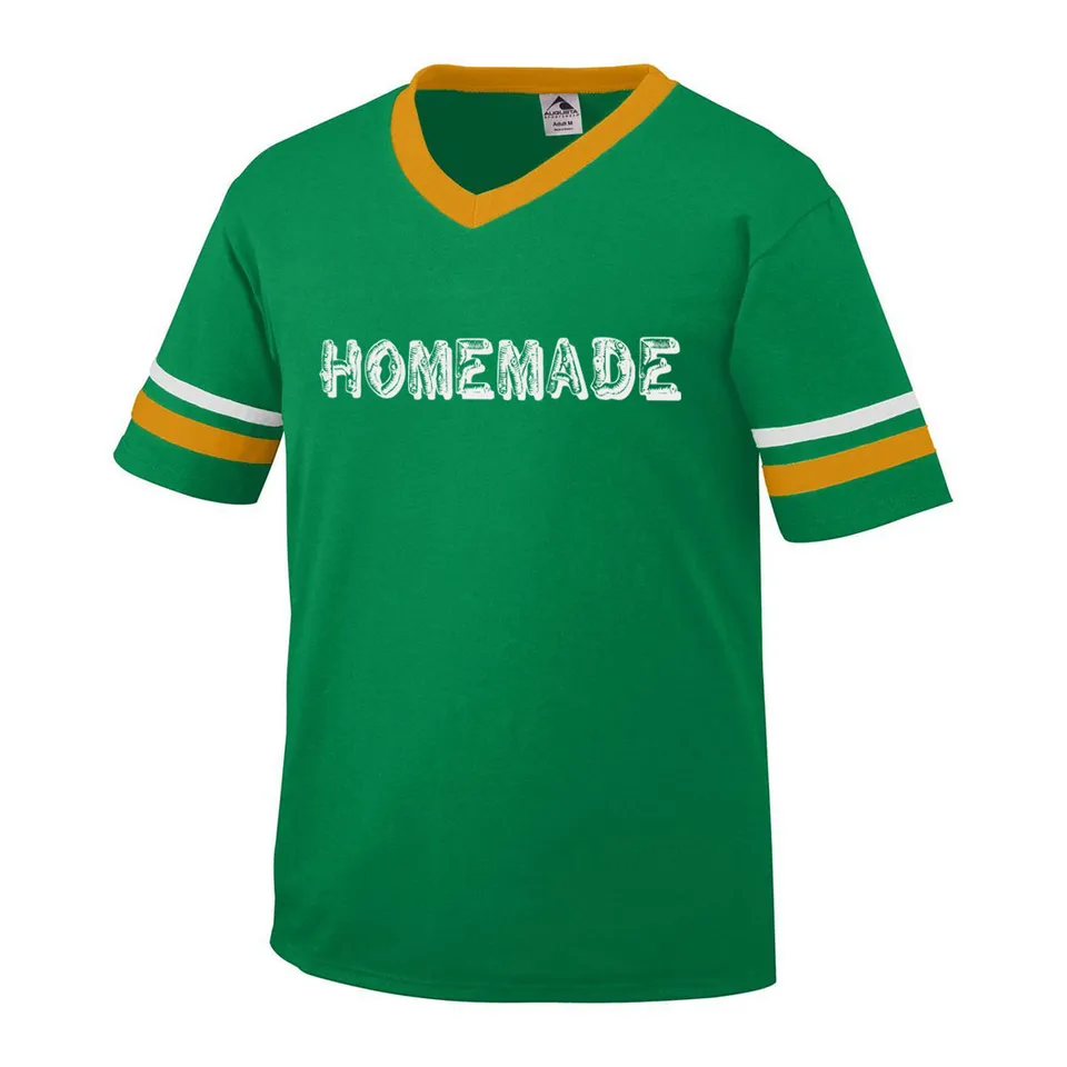 Homemade Green Jersey Shirt t-shirt vert Large