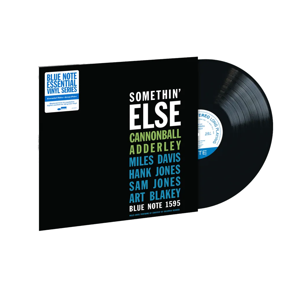 Blue Note Essential Cannonball Adderley Somethin Else Vinyle LP