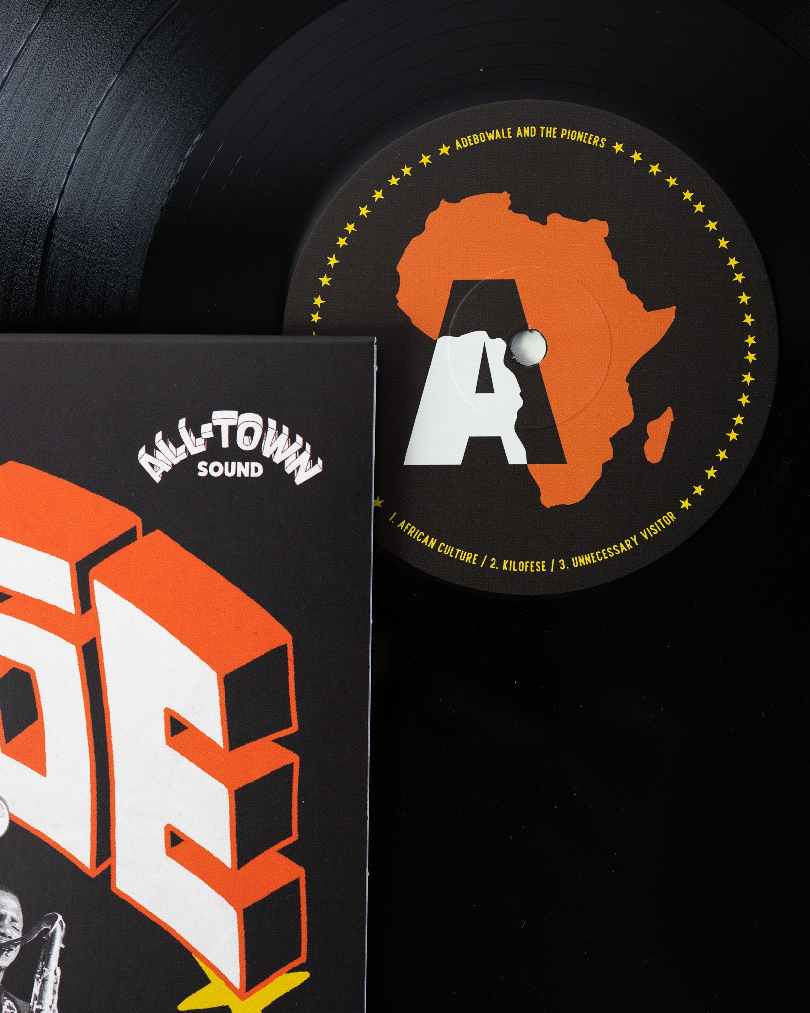 Adebowale Pioneers Kilofese LP vinyle noir afrobeat