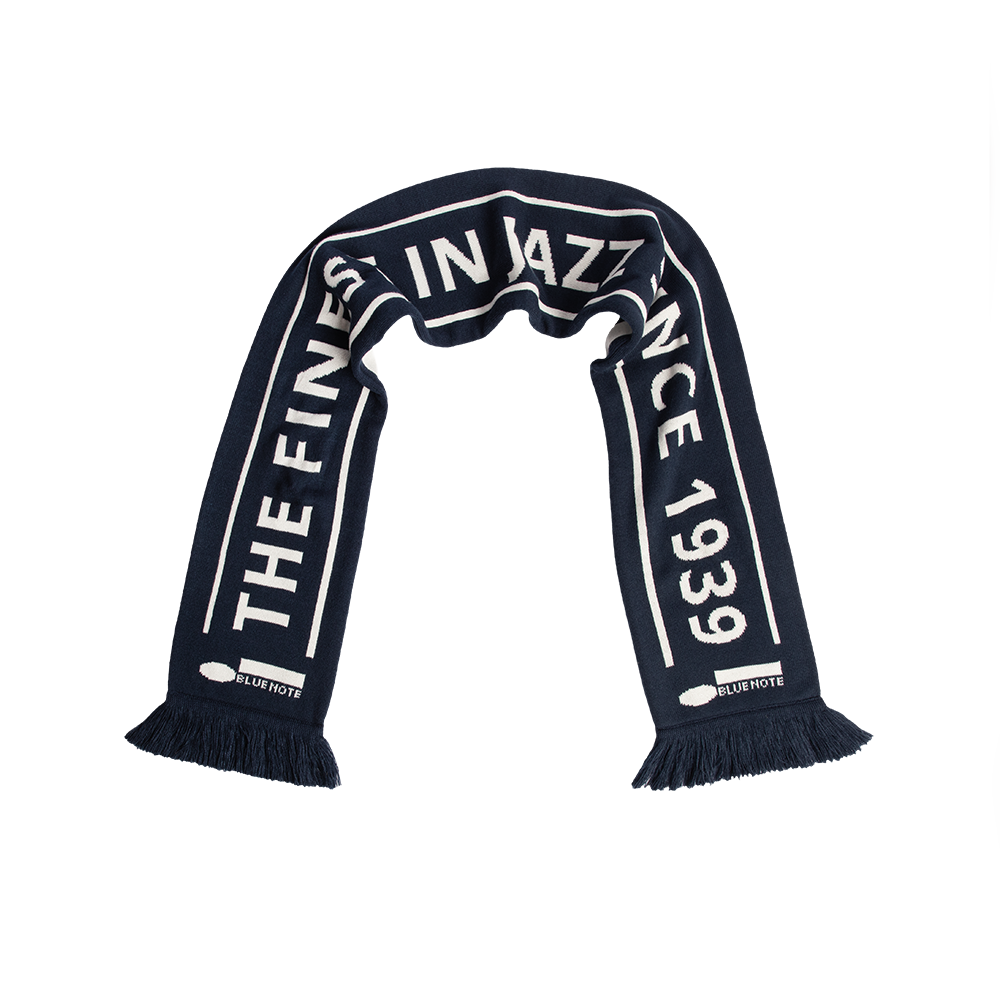Blue Note Soccer Scarf écharpe supporter bleue acrylique