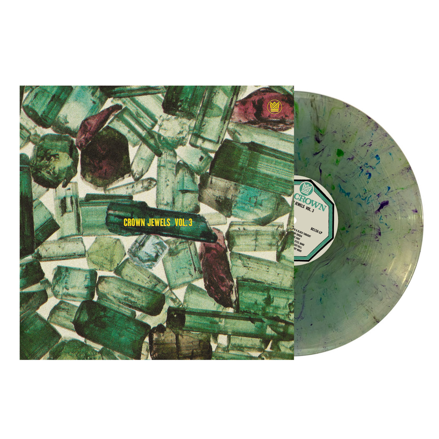 Big Crown Records Crown Jewels Vol. 3 vinyle couleur compilation