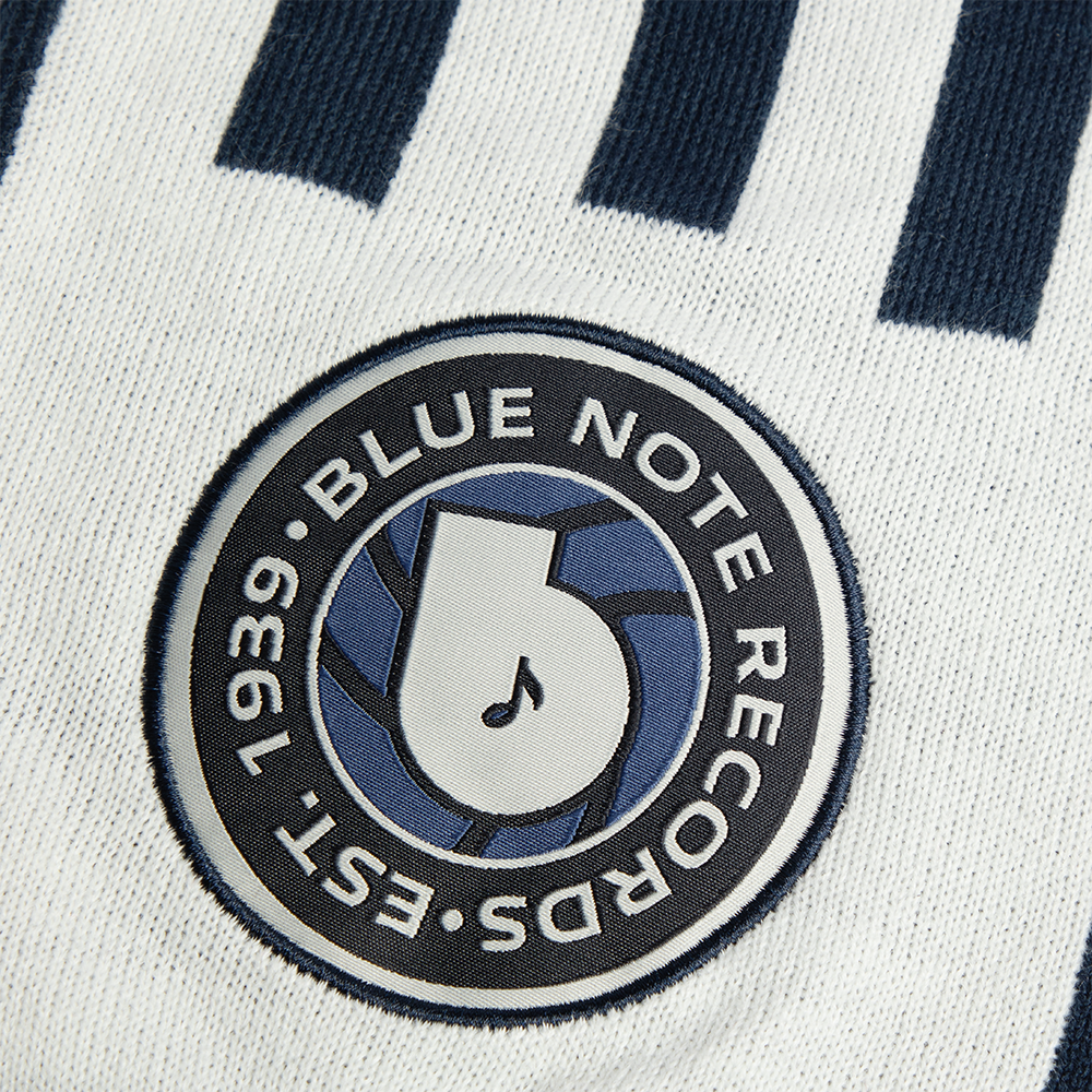 Blue Note Soccer Scarf écharpe supporter bleue acrylique